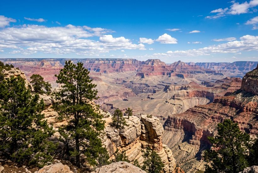 Grand Canyon South Rim National Park classic view